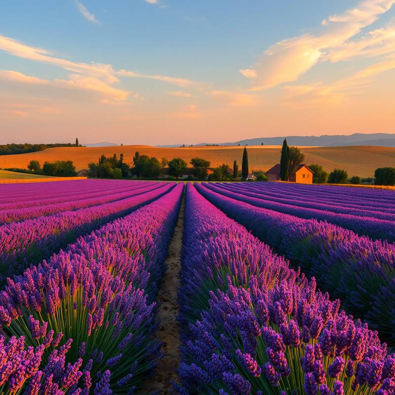 Description détaillée du lieu de tournage: Une ferme authentique dans la campagne provençale, avec des champs de lavande à perte de vue. Idéale pour les films ruraux et les documentaires.