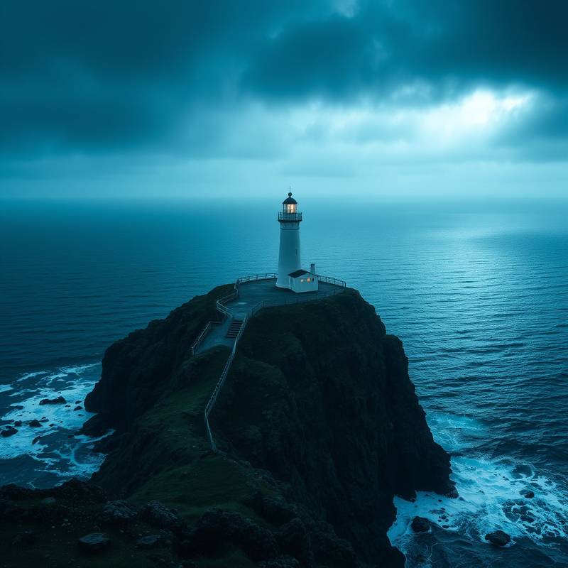 Description détaillée du lieu de tournage: Un phare isolé sur la côte bretonne, avec une vue imprenable sur l'océan Atlantique. Idéal pour les films dramatiques et les thrillers psychologiques.