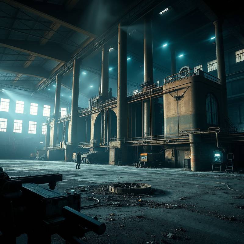 Description détaillée du projet: Une scène de science-fiction tournée dans une usine désaffectée en Lorraine, avec des effets spéciaux impressionnants.
