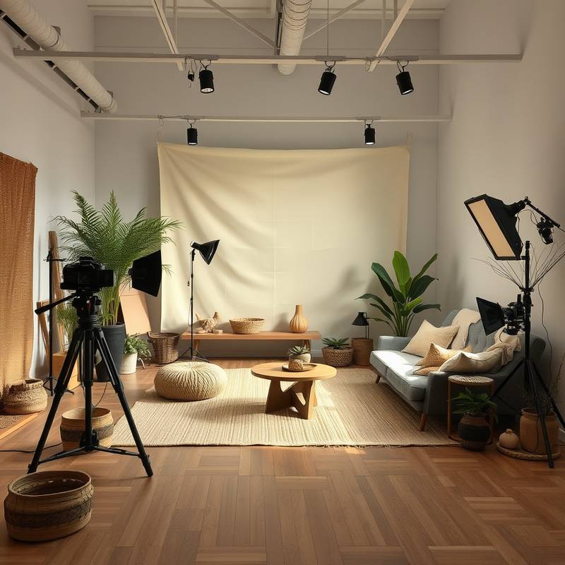 Résumé de l'article de blog : Les Tendances Actuelles en Matière de Décors de Tournage : Nature, Écologie et Authenticité.